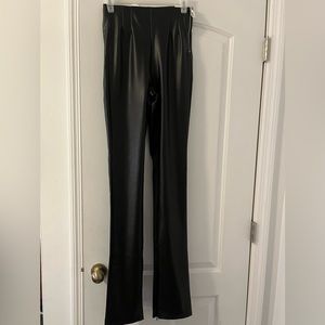 Zara Faux Leather Pants